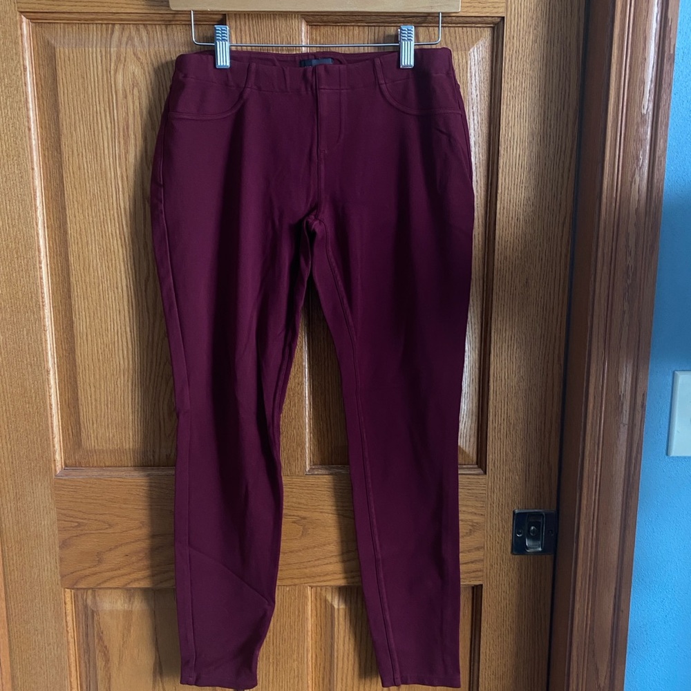 The Limited Burgundy Slim Fit Pants - S